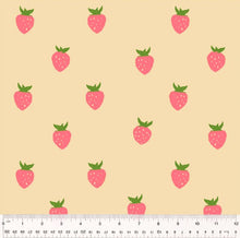 Load image into Gallery viewer, Heather Ross - Quilt Back - Ecru Berry - 1yd
