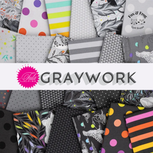 Load image into Gallery viewer, Tula Pink Graywork + Graywork True Color - Bundle
