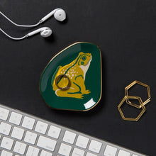 Load image into Gallery viewer, Boundless Frog Shaped Ceramic Trinket Tray

