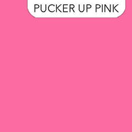 Colorworks Premium Solid - Pucker Up Pink - 1/2 yd