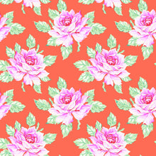 Load image into Gallery viewer, Daisy Crush - Hello Roses - Coral - 1/2yd
