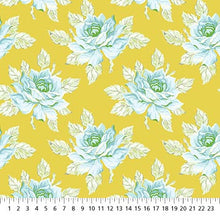 Load image into Gallery viewer, Daisy Crush - Hello Roses - Gold - 1/2yd
