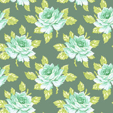 Load image into Gallery viewer, Daisy Crush - Hello Roses - Slate - 1/2yd

