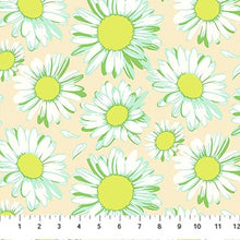 Load image into Gallery viewer, Daisy Crush - Sunshine Daisies - Ivory - 1/2yd
