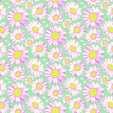 Load image into Gallery viewer, Daisy Crush - Sunshine Daisies - Sky - 1/2yd

