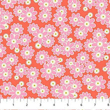 Load image into Gallery viewer, Daisy Crush - Dear Daisy - Clementine - 1/2yd
