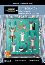 Load image into Gallery viewer, Cat Scratch Quilt Pattern
