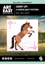 Load image into Gallery viewer, Giddy Up - A Horse Quilt Pattern
