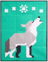 Load image into Gallery viewer, Night Howler - A Wolf Quilt Pattern
