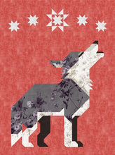 Load image into Gallery viewer, Night Howler - A Wolf Quilt Pattern
