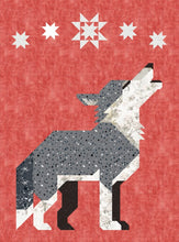 Load image into Gallery viewer, Night Howler - A Wolf Quilt Pattern
