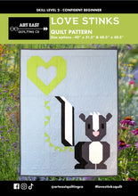 Load image into Gallery viewer, Love Stinks Quilt Pattern
