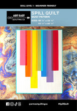 Load image into Gallery viewer, Spill Quilt Pattern
