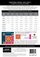 Load image into Gallery viewer, SD - Tartan Star Quilt Pattern
