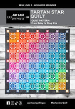 Load image into Gallery viewer, SD - Tartan Star Quilt Pattern
