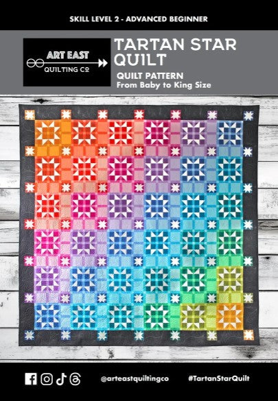 SD - Tartan Star Quilt Pattern