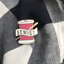 Load image into Gallery viewer, Sewist Pin - Pink
