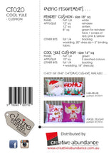 Load image into Gallery viewer, Cool Yule - Cushion Pattern
