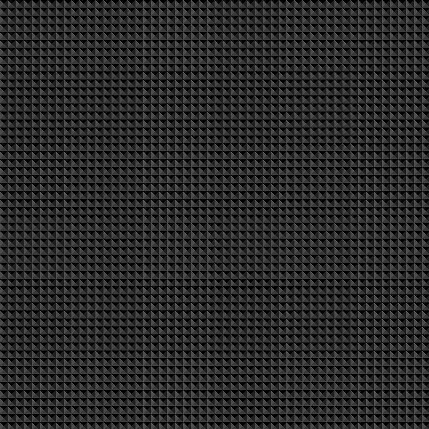 Live Boldly - 3D Grid - Black - 1/2yd