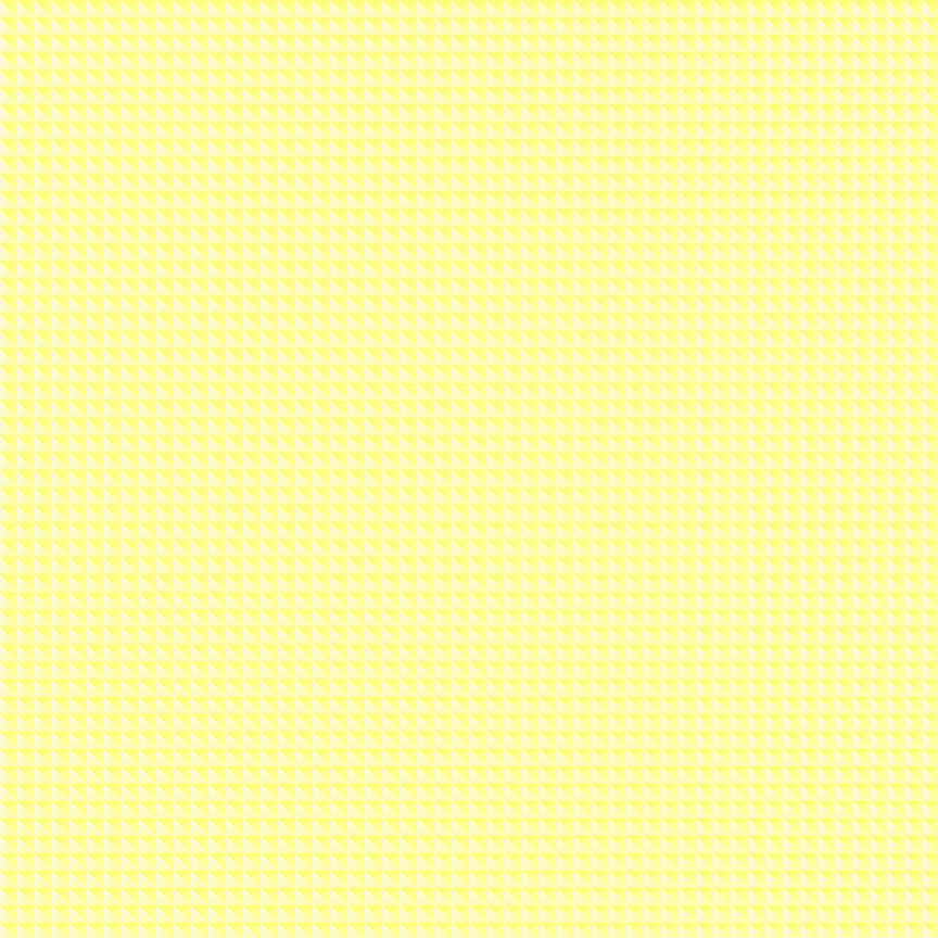 Live Boldly - 3D Grid - Lemon - 1/2yd