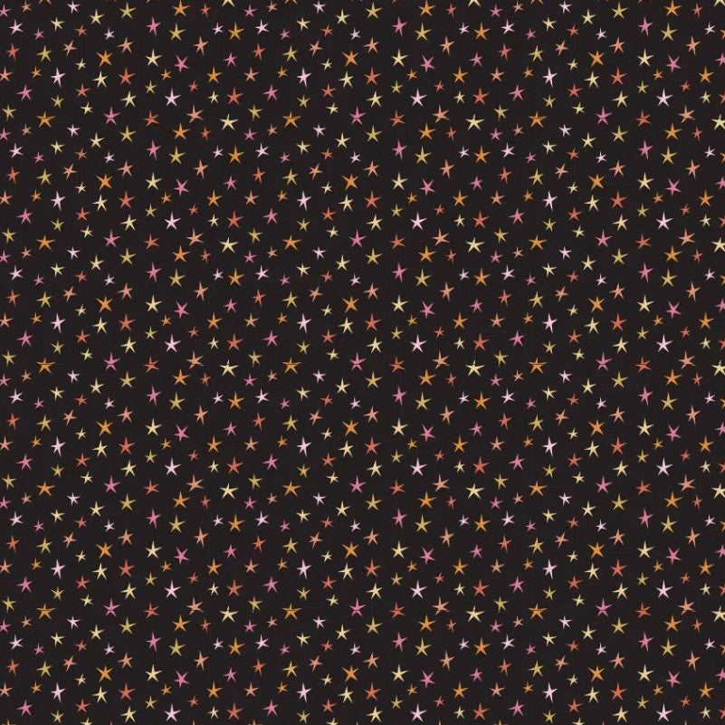 Kitty Loves Candy - Sparkly Stars Black