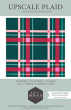 Load image into Gallery viewer, Upscale Plaid Quilt Pattern
