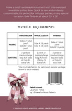 Load image into Gallery viewer, The Big Giant Quilted Bow
