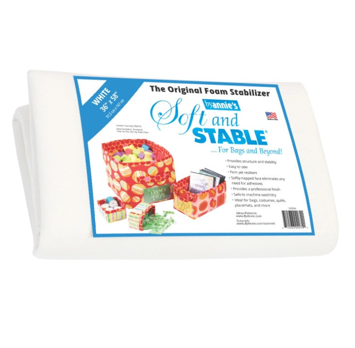 Soft and Stable - Foam Stabilizer -  White - 36in x 58in