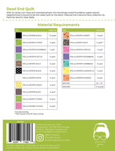 Load image into Gallery viewer, Dead End Quilt Patterna
