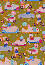 Load image into Gallery viewer, Just Kitten Around - Cat Race - Autumn - 1/2yd
