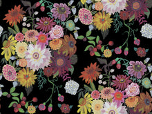 Load image into Gallery viewer, Pastoral Symphony - The Night Bouquet - Nocturne - 1/2yd
