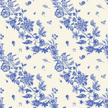 Load image into Gallery viewer, Pastoral Symphony - Garlands - Sky - 1/2yd

