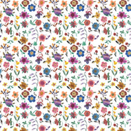 Pastoral Symphony - Prairie Folk - Multi- 1/2yd