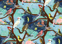 Load image into Gallery viewer, Pastoral Symphony - The Birds Tree - Aurore - 1/2yd
