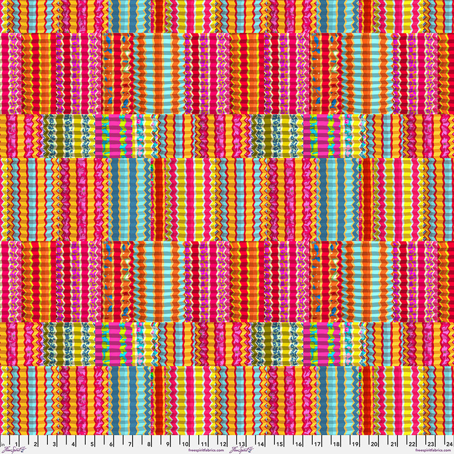 Festival - Zig Zag - Bright - 1/2yd