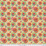 Festival - Small Rosettes - Cream - 1/2yd