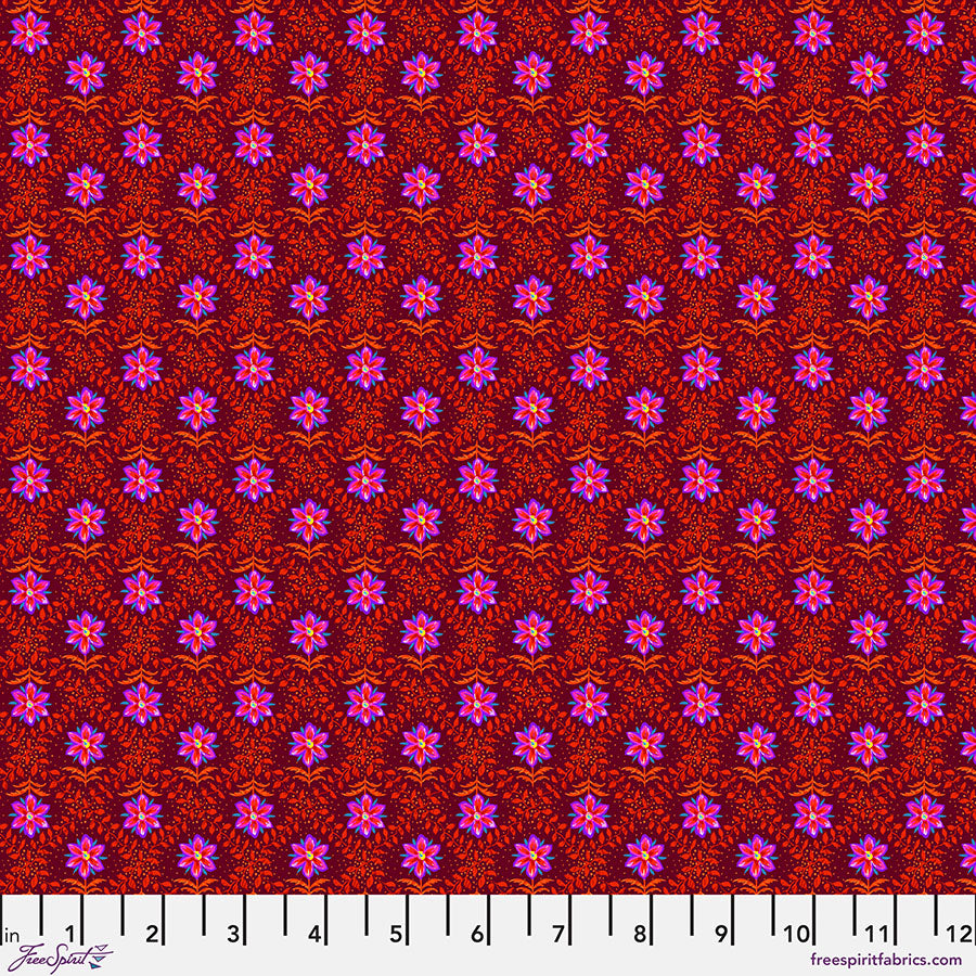 Festival - Diamonds - Red - 1/2yd
