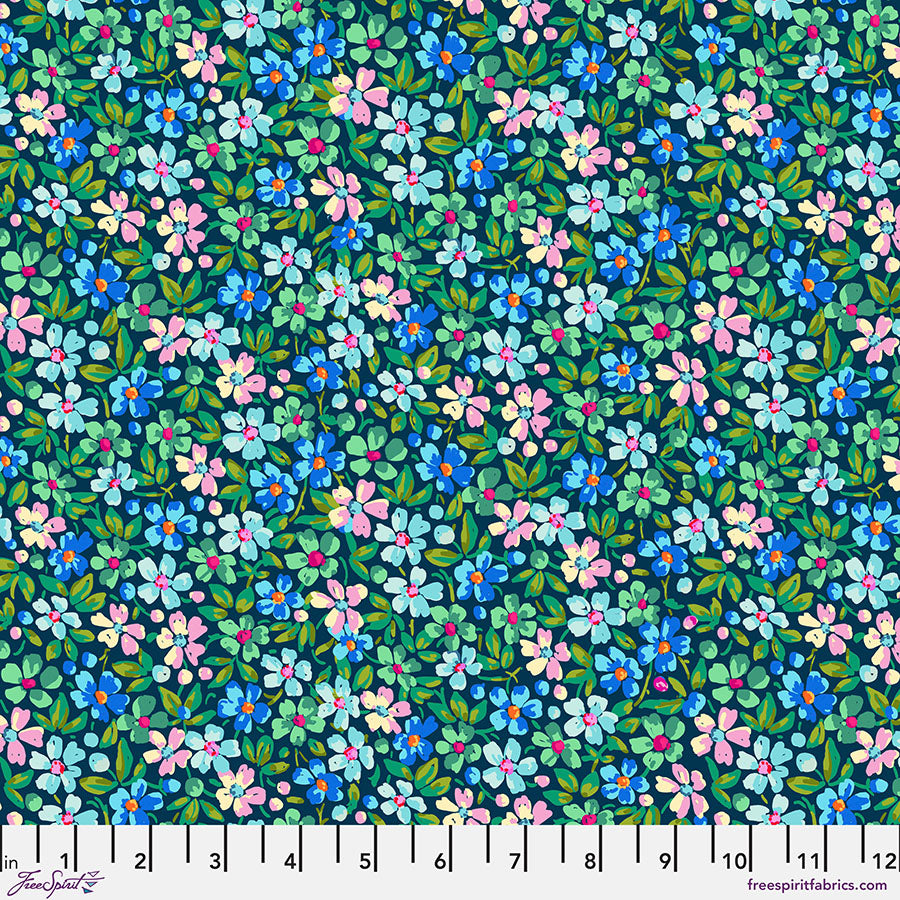 Festival - Myosotis - Blue- 1/2yd