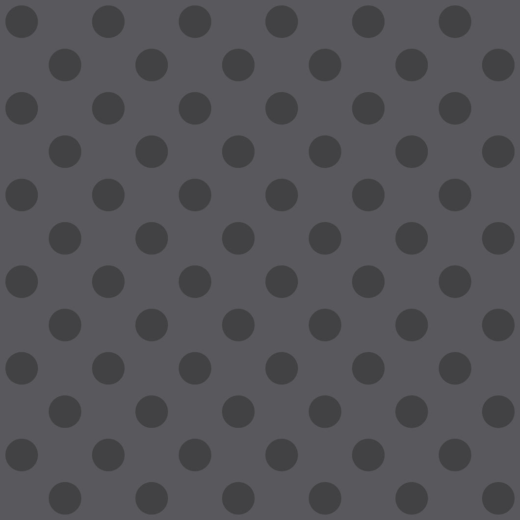 Tula Pink True Colors Graywork - Pom Pom - Carbon - 1/2yd