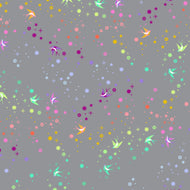 Tula Pink True Colors Graywork - Fairy Dust - Shadow - 1/2yd