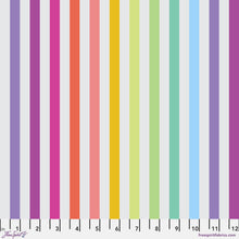 Load image into Gallery viewer, Tula Pink True Colors Graywork - Disco Stripe - Whisper - 1/2yd
