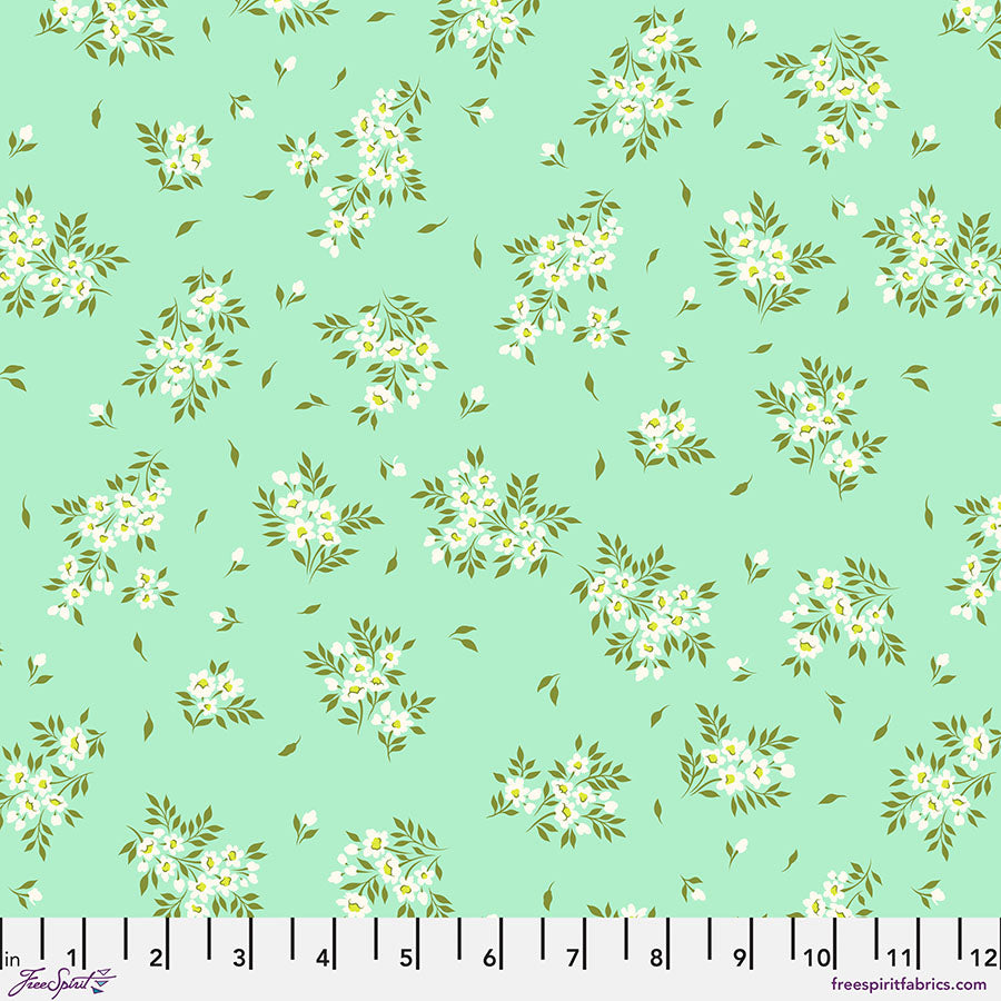 Tula Pink True Colors - What a Ditz - Spearmint - 1/2 yd – Fox and Frog ...