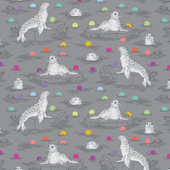 Tula Pink Graywork - Seal the Deal - Shadow - 1/2yd