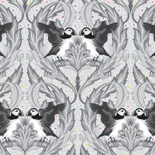 Load image into Gallery viewer, Tula Pink Graywork - Huffin &amp; Puffin - Whisper - 1/2yd
