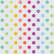Tula Pink True Colors Graywork - Disco Poms - Whisper - 1/2yd