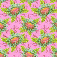 Floral Reef - Friends & Anemones - Coralline - 1/2yd
