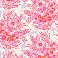 Floral Reef - Shadow Sharks - Delphine - 1/2yd