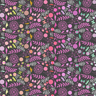 Prince Charming Déjà Vu - Dandelion - Licorice - 1/2yd
