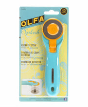 Load image into Gallery viewer, OLFA 45mm Quick-Change Splash Rotary Cutter - Aqua
