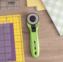 Load image into Gallery viewer, OLFA 45mm Quick-Change Rotary Cutter Lime
